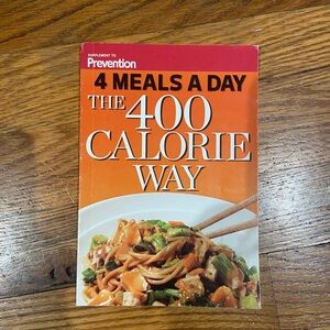 400 Calorie Way Cookbook - Orange Cover